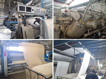 Fabric production equipment