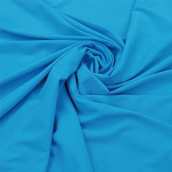 Nylon rib knitted fabric