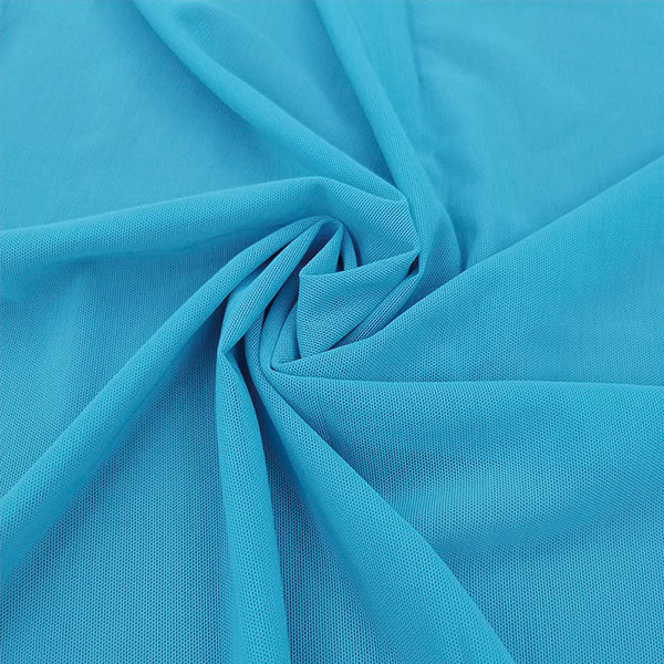 Semi-gloss mesh knitted fabric